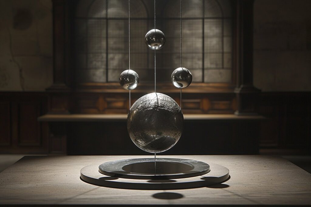 Le mystère du fonctionnement du pendule de Newton