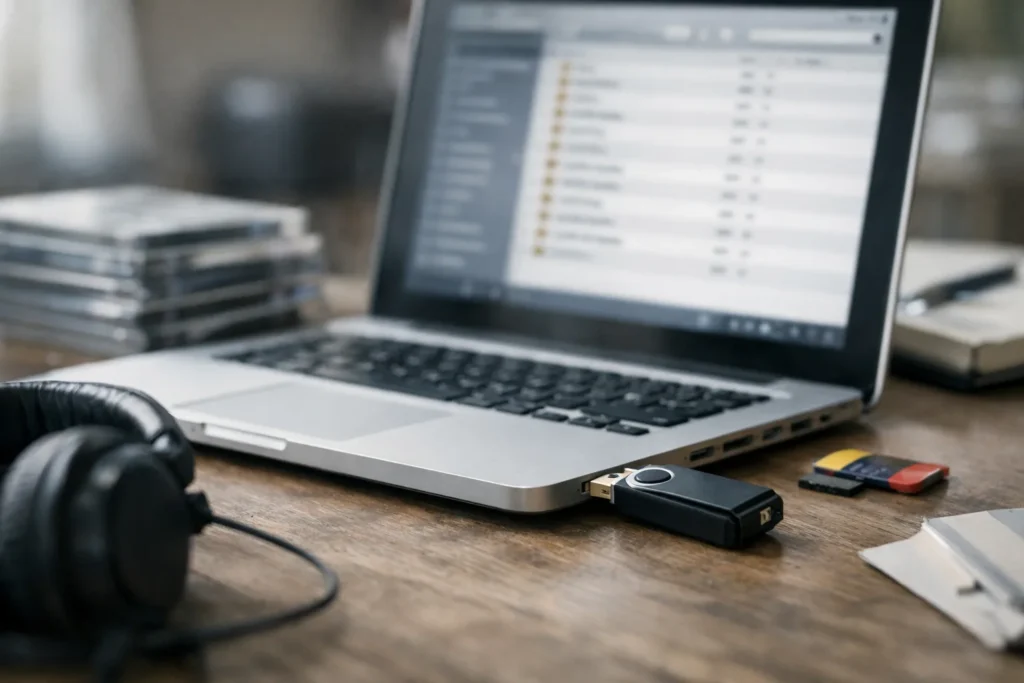 Organiser efficacement sa musique sur une clé USB : procédure étape par étape