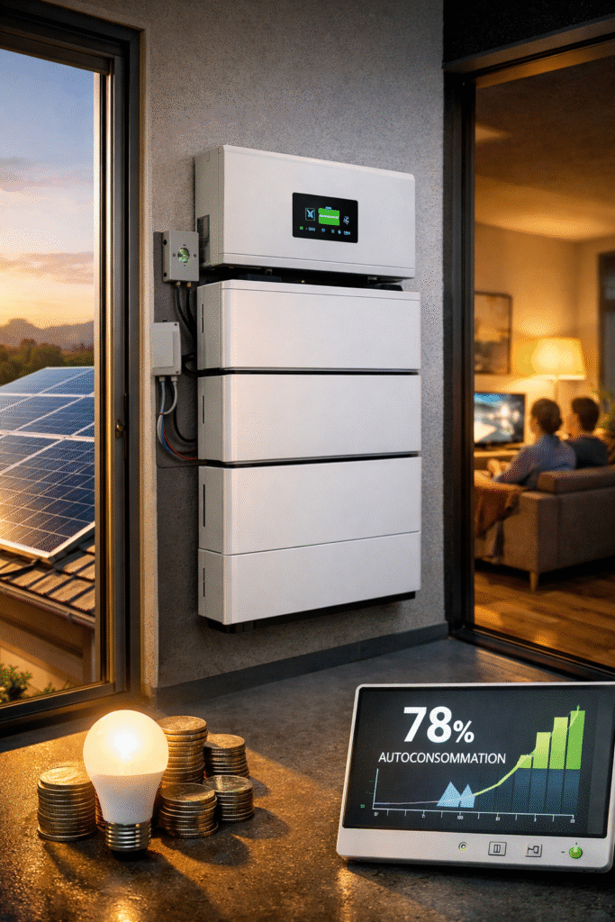 Stocker son énergie solaire