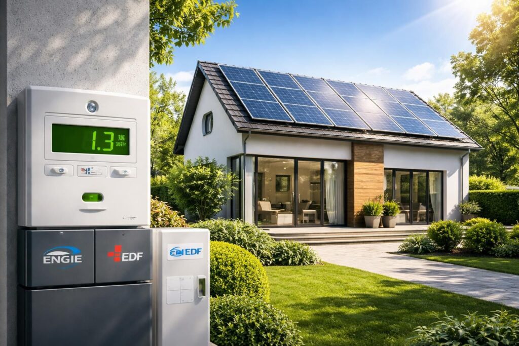 Économiser sur sa facture électrique avec les panneaux solaires Engie et EDF