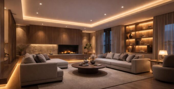 découvrez comment installer un éclairage d'ambiance avec des spots encastrés et des rubans led pour transformer et sublimer votre intérieur avec style et modernité.