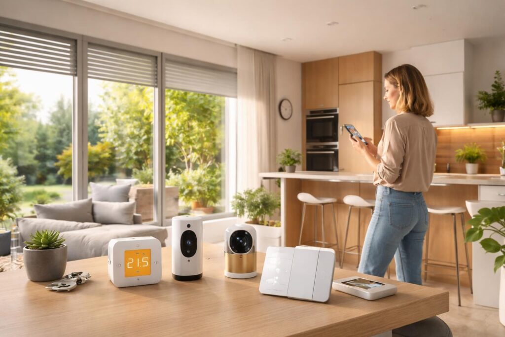 Objets connectés et domotique pour la maison chez Legrand, Netatmo et Somfy boutique
