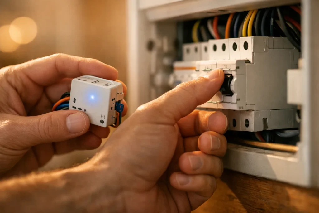 Un objet connecté qui coupe un circuit doit rester un appareillage